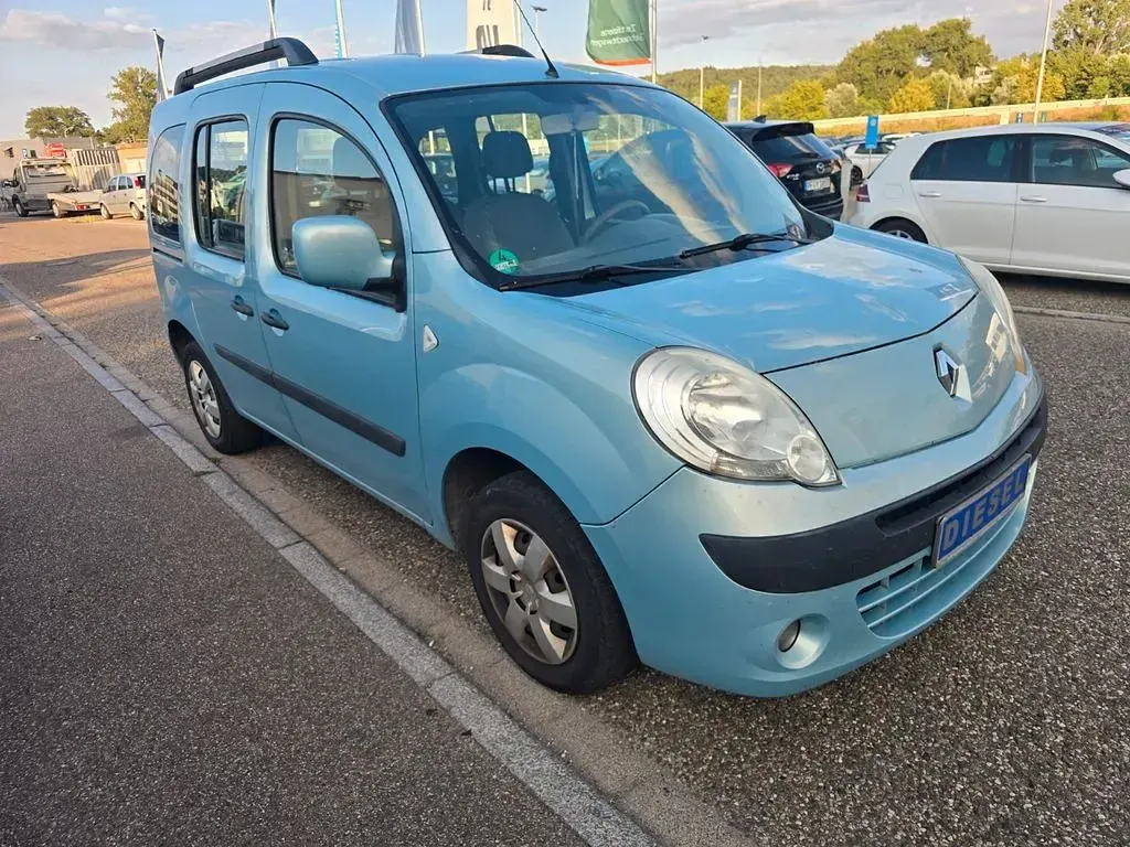 Gebraucht Renault Kangoo Privilege 86 PS (63 kW) 2009 Blau Van / Kleinbus