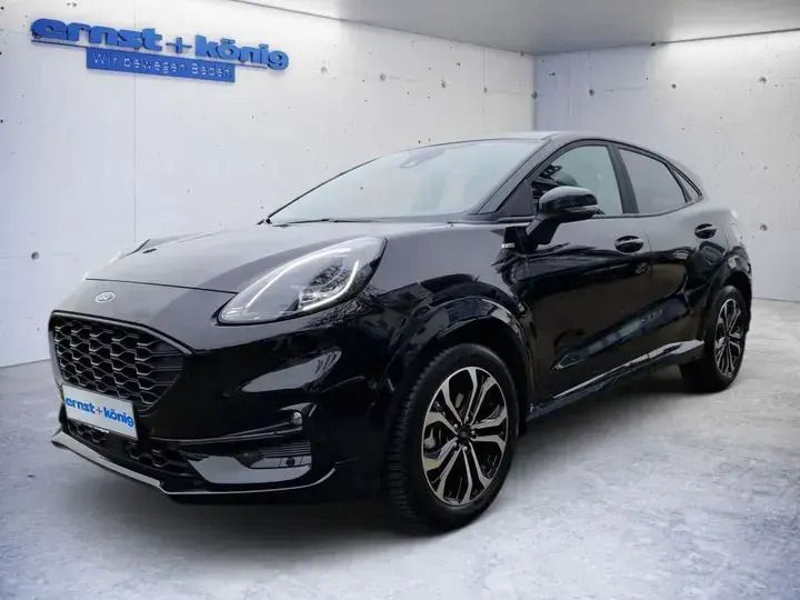 Agate black metallic Gebraucht 2024 Ford Puma ST-Line SUV | 24.290 € (Guter Preis) - Bild 1/4