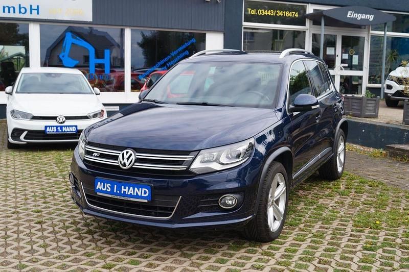 Blau Gebraucht 2014 VW Tiguan R-line SUV | 12.700 € (Fairer Preis) - Bild 1/4