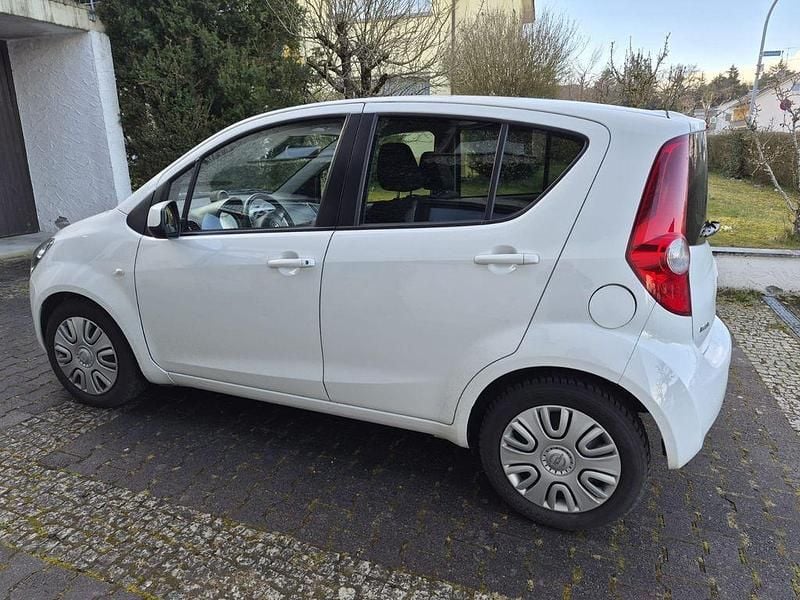 Gebraucht Opel Agila Edition 86 PS (63 kW) 2010 Weiß Kleinwagen
