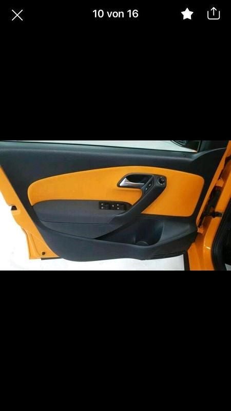 Gebraucht VW Polo Cross 90 PS (66 kW) 2013 Orange Kleinwagen