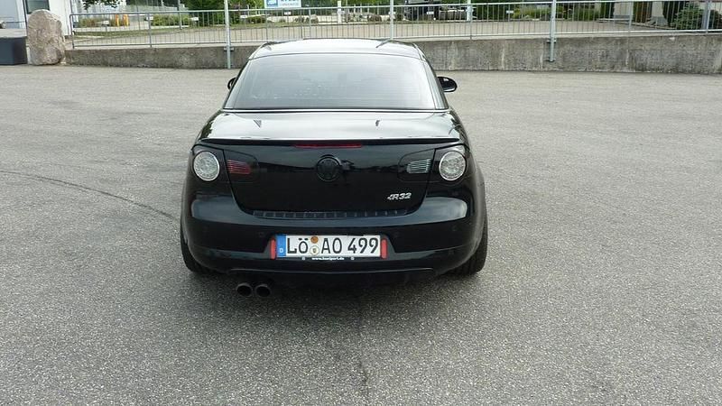Gebraucht VW Eos R 250 PS (183 kW) 2006 Schwarz Cabrio
