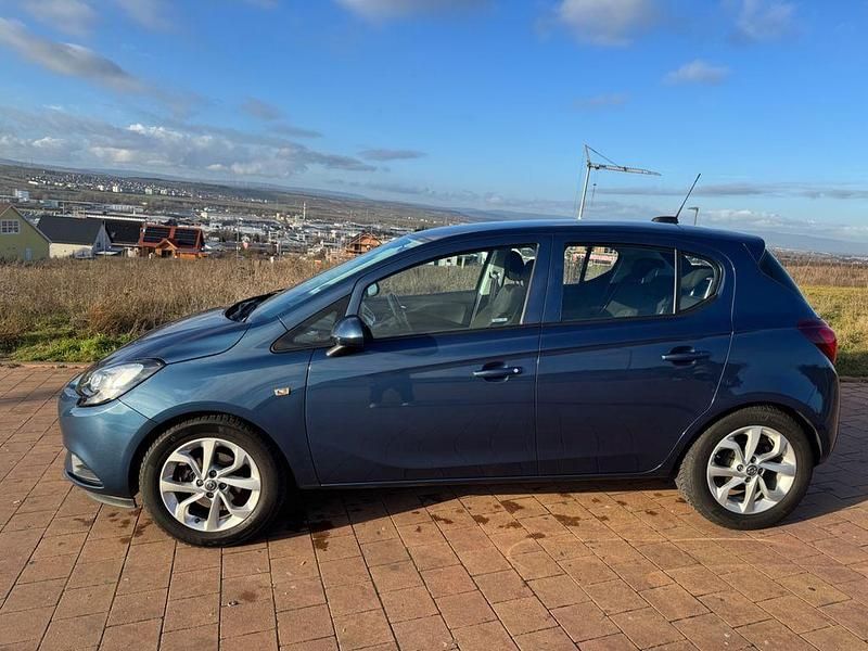 Gebraucht Opel Corsa 90 PS (66 kW) 2017 Blau Kleinwagen
