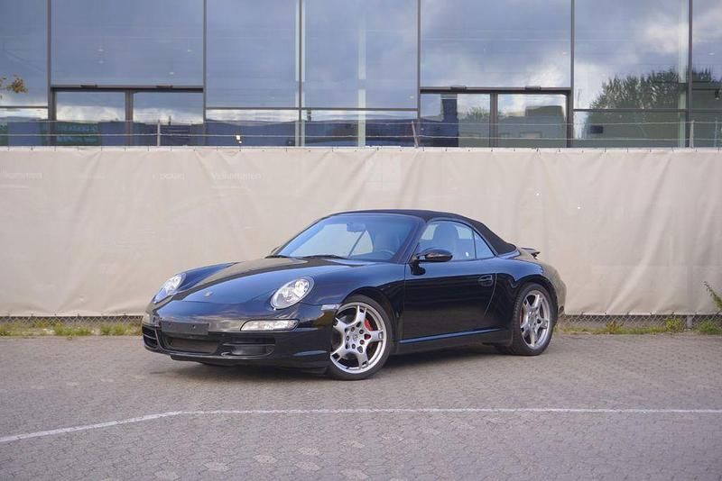 Schwarz Gebraucht 2005 Porsche 911 Carrera S Cabriolet Cabrio | 44.100 € (Superpreis) - Bild 1/4