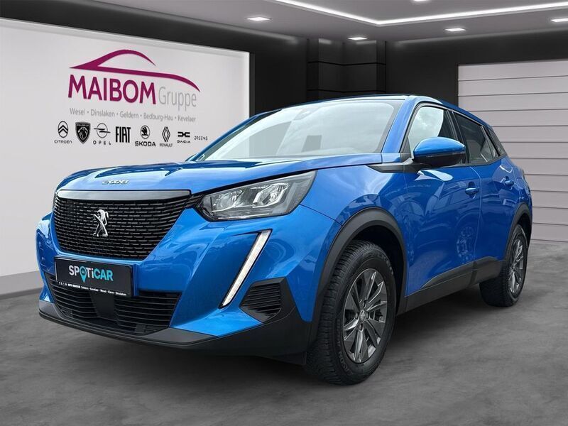 Blau Gebraucht 2021 Peugeot 2008 Active SUV | 18.490 € (Fairer Preis) - Bild 1/4