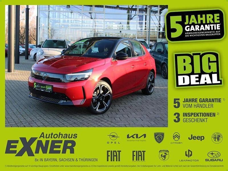 Peperoncino red / dach schwarz Gebraucht 2023 Opel Corsa GS Line Kleinwagen | 16.450 € (Fairer Preis) - Bild 1/4