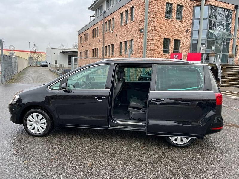 Brugt VW Sharan Highline 140 HK (102 kW) 2014 Sort MPV