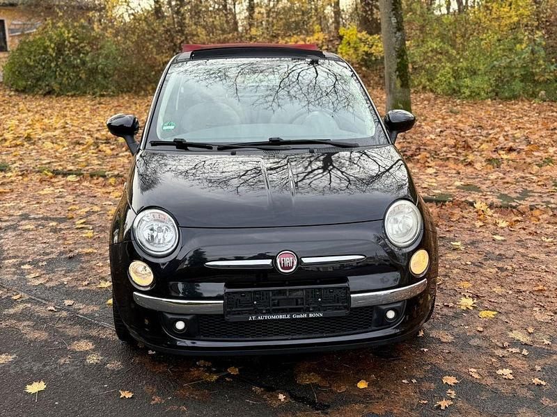 Gebraucht Fiat 500 Lounge 69 PS (50 kW) 2012 Schwarz Cabrio