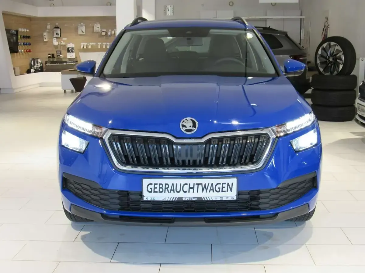 Gebraucht Skoda Kamiq Active 95 PS (69 kW) 2021 Blau SUV