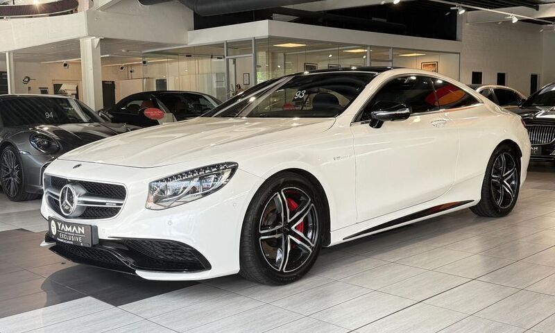 Weiß Gebraucht 2018 Mercedes S63 AMG AMG Coupé | 82.850 € (Etwas zu teuer) - Bild 1/4