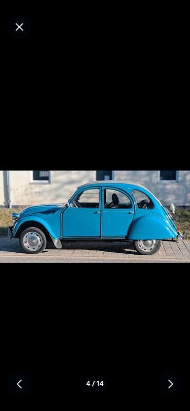 Gebraucht Citroën 2CV 27 PS (19 kW) 1982 Blau Limousine