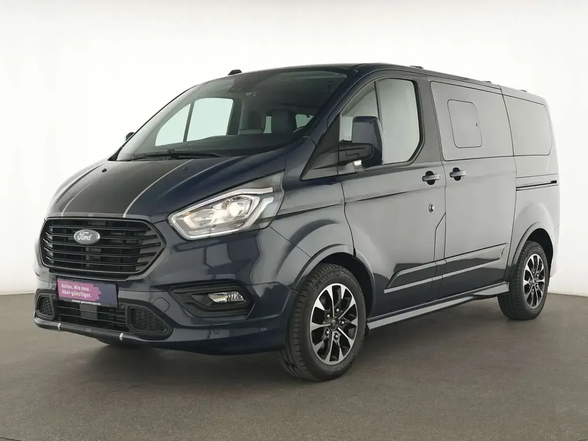 Gebraucht Ford Tourneo Custom Sport 185 PS (136 kW) 2022 Blau Van