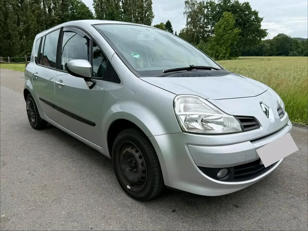 Gebraucht Renault Modus 75 PS (55 kW) 2010 Silber Van / Kleinbus
