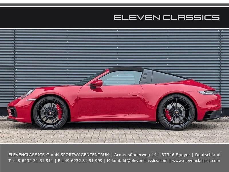 Gebraucht Porsche 911 Targa 4 480 PS (353 kW) 2022 Karminrot Cabrio