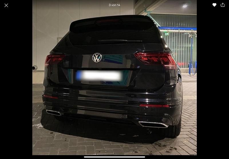 Second-hand VW Tiguan Black Edition 230 CP (169 kW) 2019 Negru SUV