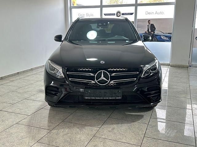 Obsidianschwarz metalliclack Gebraucht 2019 Mercedes GLC250 Sport SUV | 33.800 € (Fairer Preis) - Bild 1/4
