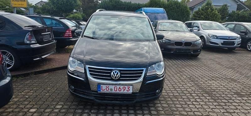 Schwarz Gebraucht 2007 VW Touran Highline Van / Kleinbus | 2.000 € (Superpreis) - Bild 1/4