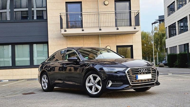 Blau Gebraucht 2019 Audi A6 Limousine | 23.900 € (Fairer Preis) - Bild 1/4