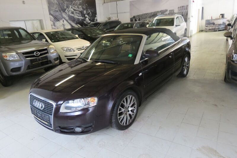 Violet Gebraucht 2007 Audi A4 Cabriolet Sport Cabrio | 3.999 € (Superpreis) - Bild 1/4