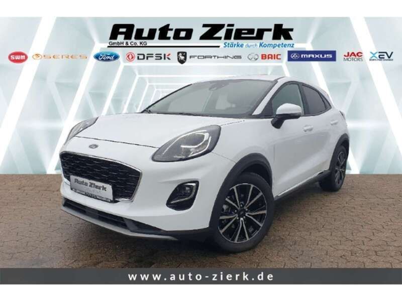 Frostweiß Gebraucht 2023 Ford Puma Titanium SUV | 19.490 € (Guter Preis) - Bild 1/4