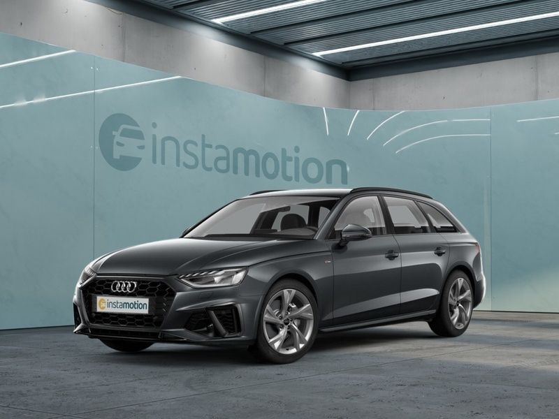 Grau Gebraucht 2022 Audi A4 S-Line Kombi | 27.920 € (Fairer Preis) - Bild 1/4