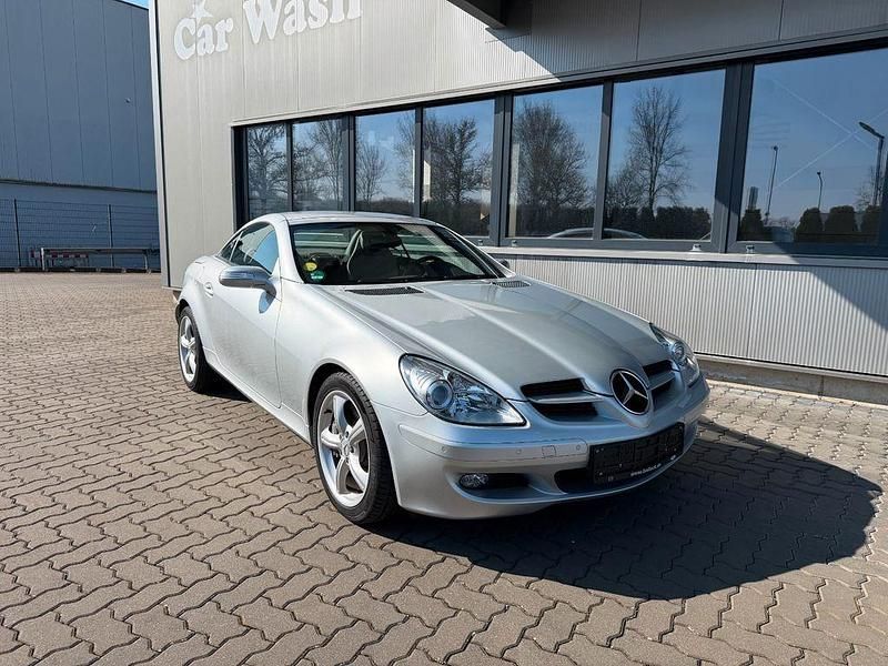Gebraucht Mercedes SLK350 272 PS (200 kW) 2004 Silber Cabrio