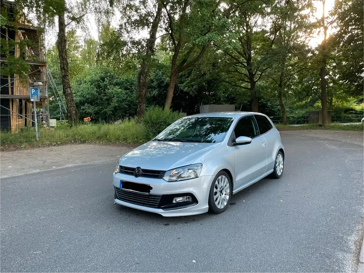 Gebraucht VW Polo Team 105 PS (77 kW) 2010 Silber Kleinwagen