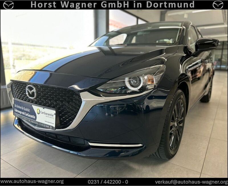 Blau Gebraucht 2022 Mazda 2 Homura-Line Kleinwagen | 16.928 € (Fairer Preis) - Bild 1/1