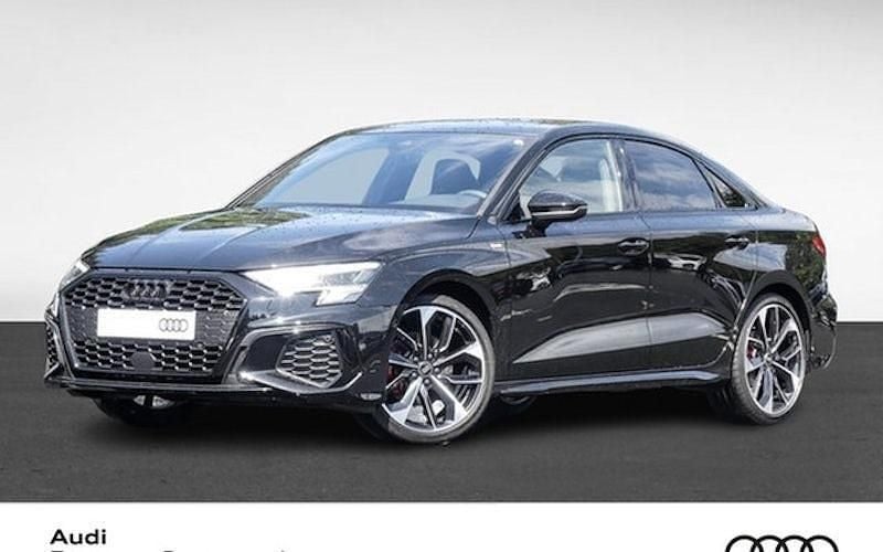Schwarz Gebraucht 2023 Audi A3 S-Line Limousine | 39.811 € - Bild 1/4
