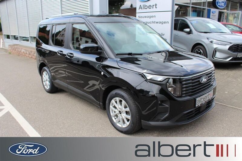 Schwarz Gebraucht 2024 Ford Tourneo Courier Titanium Van / Kleinbus | 22.855 € (Fairer Preis) - Bild 1/4