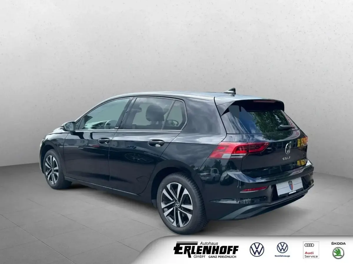 Gebraucht VW Golf VIII United 110 PS (80 kW) 2021 Schwarz Limousine