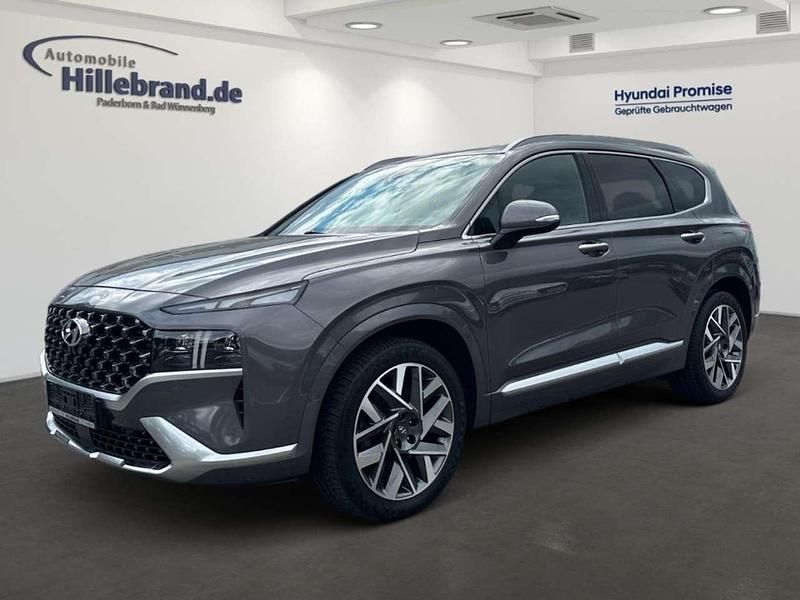 Grau Gebraucht 2023 Hyundai Santa Fe Signature SUV | 41.990 € (Guter Preis) - Bild 1/4