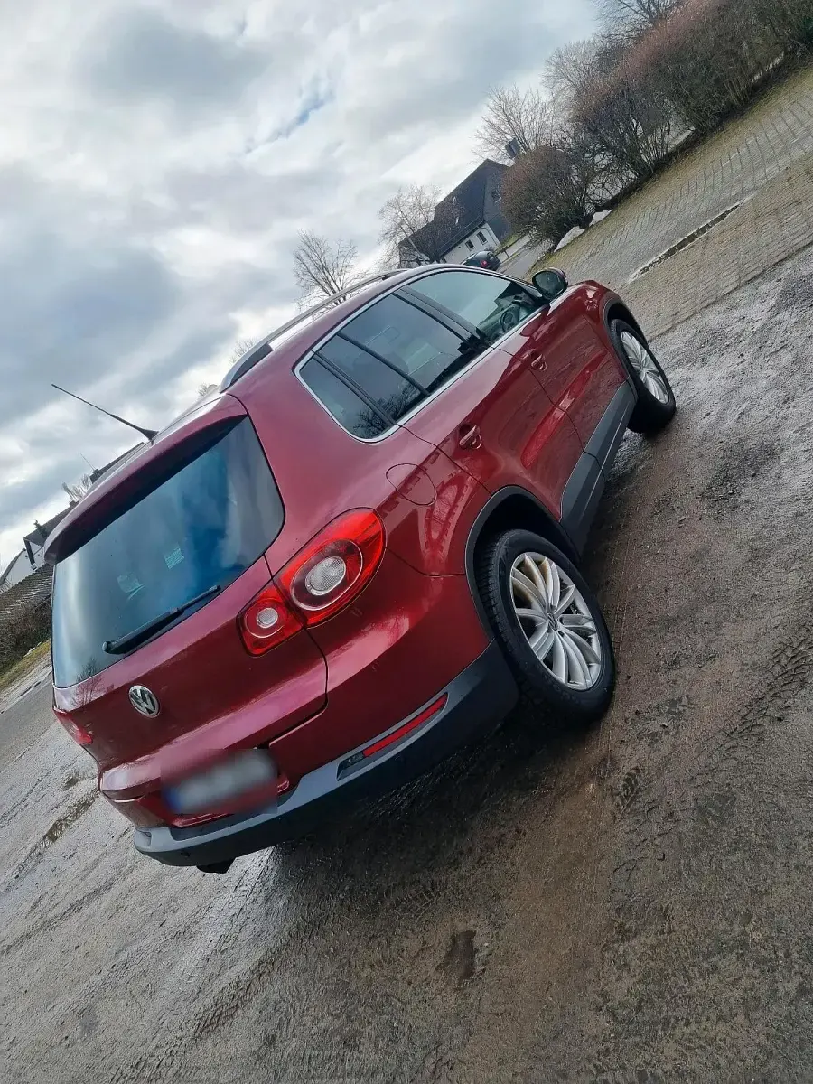 Gebraucht VW Tiguan 140 PS (102 kW) 2009 Rot SUV
