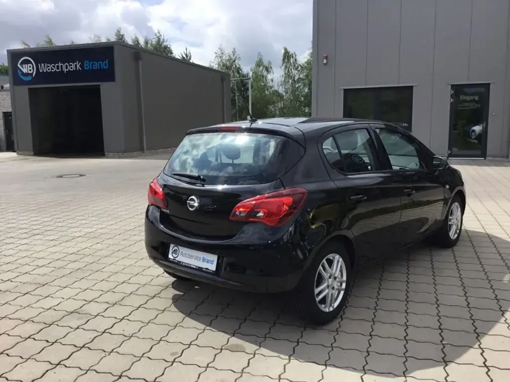 Gebraucht Opel Corsa Edition 90 PS (66 kW) 2018 Schwarz Kleinwagen