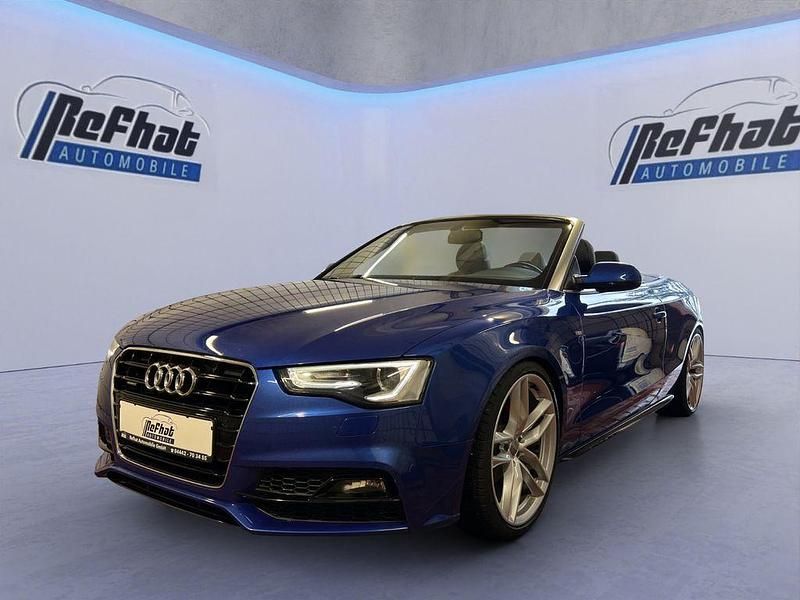 Gebraucht Audi A5 Cabriolet S-Line 190 PS (139 kW) 2016 Blau Cabrio
