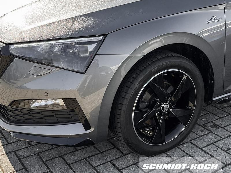 Gebraucht Skoda Scala Monte Carlo 110 PS (80 kW) 2022 Graphite grau (silber) Kleinwagen