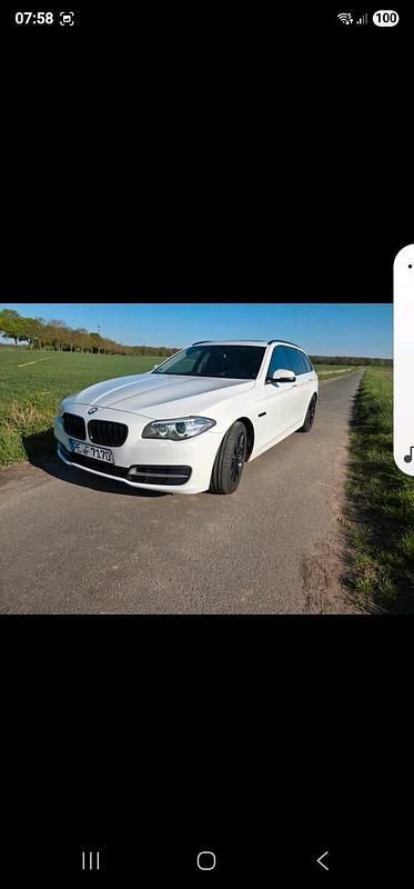 Weiß Gebraucht 2014 BMW 520 M Sport Kombi | 10.999 € (Fairer Preis) - Bild 1/4