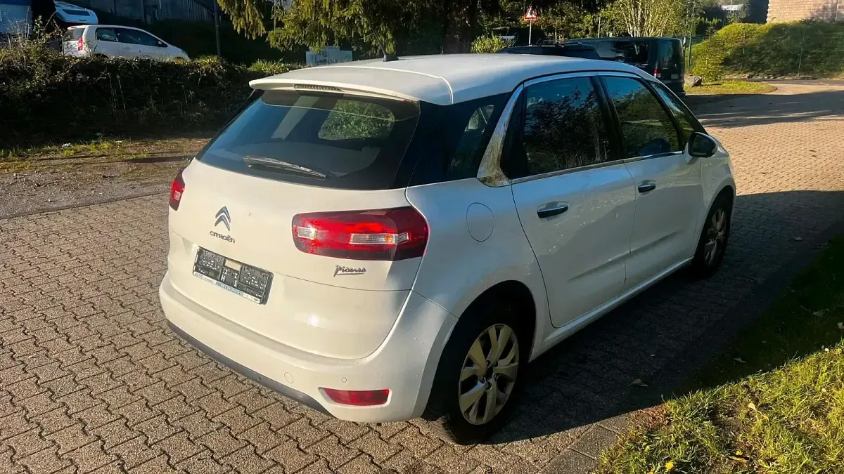 Gebraucht Citroën C4 Picasso 116 PS (85 kW) 2013 Weiß Van / Kleinbus