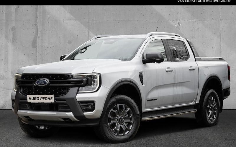 Moondust silber metallic Gebraucht 2023 Ford Ranger Wildtrack Abholung | 46.900 € (Etwas zu teuer) - Bild 1/4