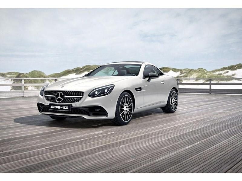 Weiß Gebraucht 2017 Mercedes SLC43 AMG AMG Coupé | 43.433 € (Teuer) - Bild 1/3