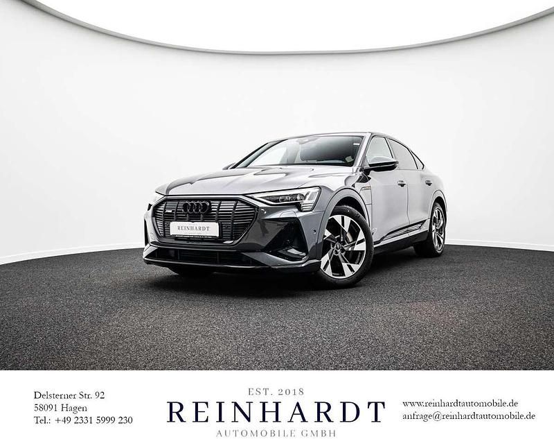 Daytonagrau perleffekt Gebraucht 2021 Audi e-tron Sportback S-Line SUV | 37.810 € (Superpreis) - Bild 1/2