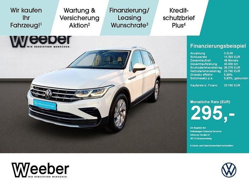 Gebraucht VW Tiguan Elegance 190 PS (139 kW) 2022 Weiß SUV