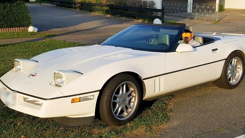Gebraucht Corvette C4 244 PS (179 kW) 1986 Weiß Cabrio