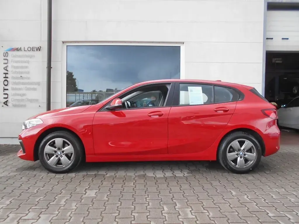 Gebraucht BMW 116 109 PS (80 kW) 2021 Rot Kleinwagen