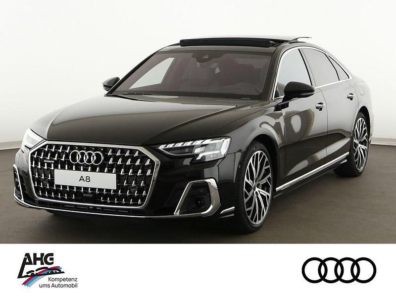 Mythosschwarz metallic Neu 2025 Audi A8 Sport Limousine | 153.710 € - Bild 1/4
