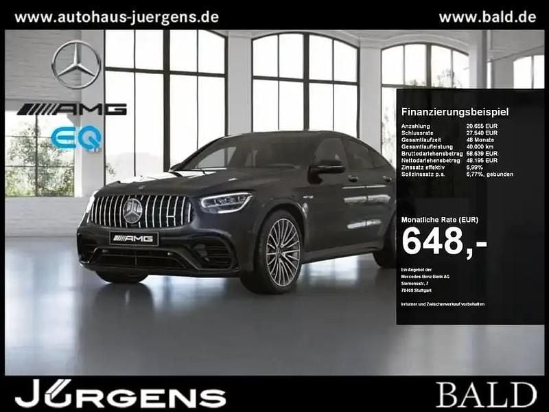 Grau metalliclack graphitgrau Gebraucht 2022 Mercedes GLC63 AMG AMG Coupé | 68.460 € (Fairer Preis) - Bild 1/4