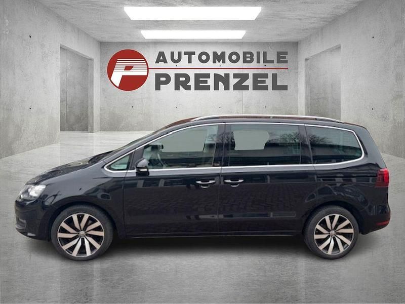 Gebraucht VW Sharan Allstar 184 PS (135 kW) 2017 Schwarz Van / Kleinbus