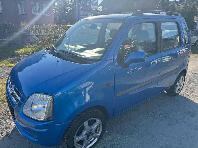 Gebraucht Opel Agila Elegance 75 PS (55 kW) 2003 Ardenblau mi2 Van / Kleinbus