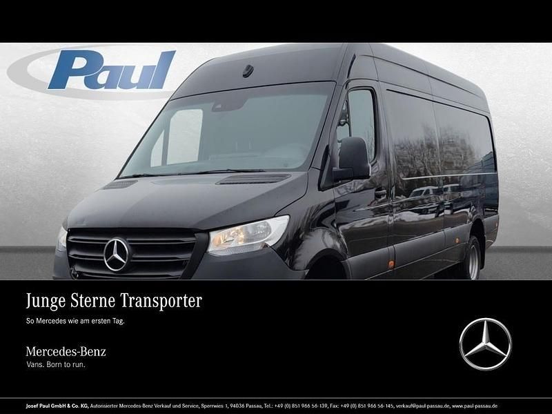 Gebraucht Mercedes Sprinter 163 PS (119 kW) 2021 Schwarz tiefschwarz Van