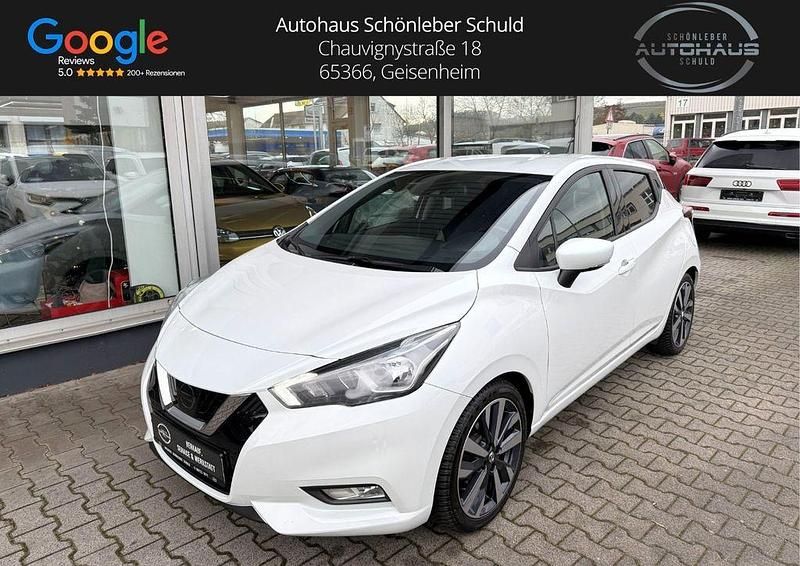 Gebraucht Nissan Micra Tekna 101 PS (74 kW) 2019 Weiß Kleinwagen